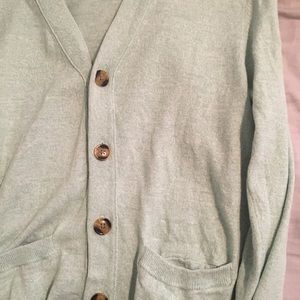 UO Mint Green Cardigan